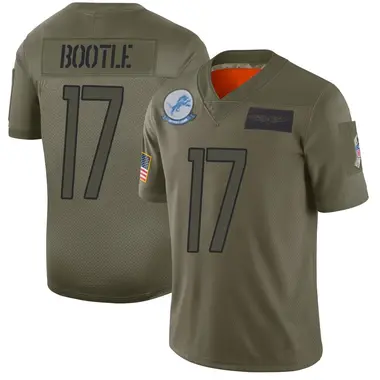 Dicaprio Bootle Men's Limited Camo Detroit Lions 2019 Salute to Service Jersey