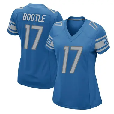 Dicaprio Bootle Women's Game Blue Detroit Lions Team Color Jersey
