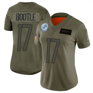 Dicaprio Bootle Women's Limited Camo Detroit Lions 2019 Salute to Service Jersey