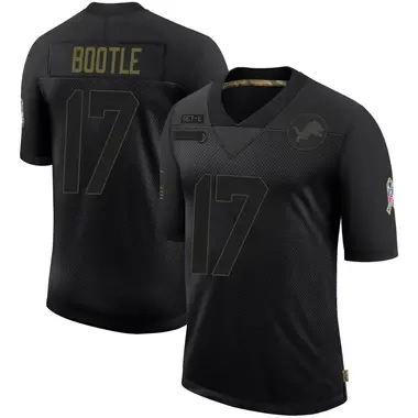 Dicaprio Bootle Youth Limited Black Detroit Lions 2020 Salute To Service Jersey