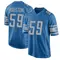 James Houston Men's Game Blue Detroit Lions Team Color Jersey