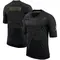 James Houston Men's Limited Black Detroit Lions 2020 Salute To Service Jersey
