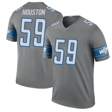 James Houston Youth Legend Detroit Lions Color Rush Steel Jersey